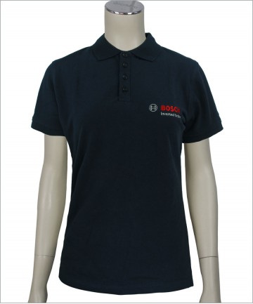 Cheap 100% Polyester Polo Shirt with Customized Logo