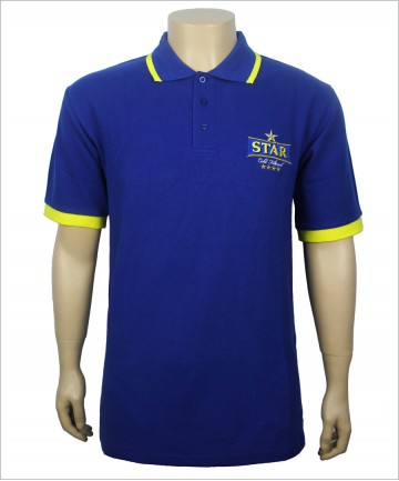 Customized Embroidery Men's Polo Shirt