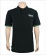 Advertising Black Polo Shirt with Custom Embroidery Logo