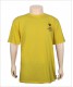 China Factory Custom Pattern Cotton Printing Yellow T Shirts