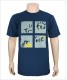 Le Tour de France Serials Custom Made Men's T-shirt (for reference only) grey one