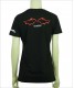 Women's Fashion Round Neck T-shirt with Customized printing