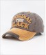 Unisex Vintage Washed Distressed Baseball-Cap Twill Adjustable Dad-Hat