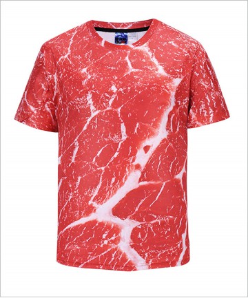 Fresh beef pattern Men's T shirt